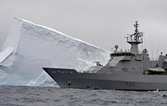 HMNZS Wellington New Zealand Southern Ocean Patrol Vessel